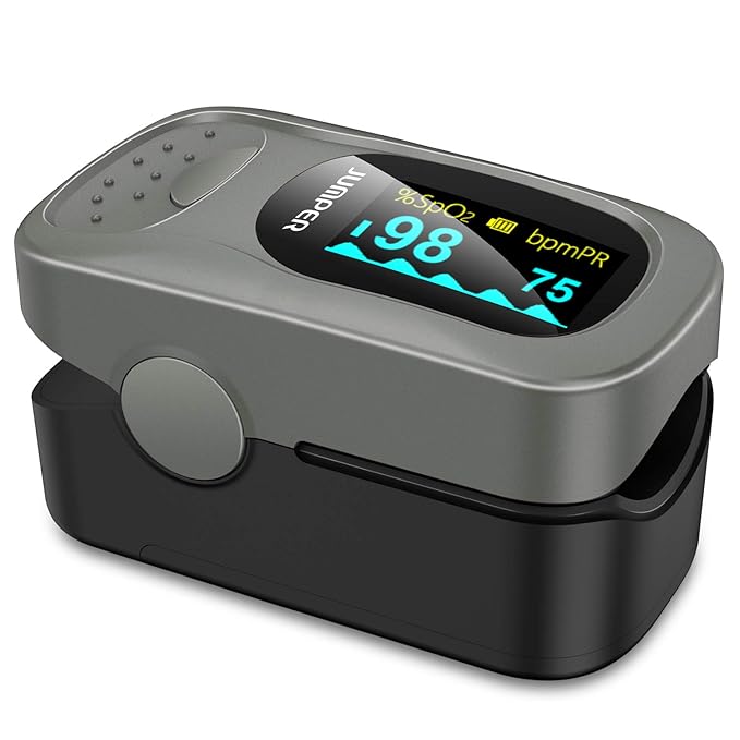 JUMPER 500A Accurate Fingertip Pulse Oximeter for Blood Oxygen