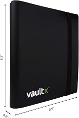 Vault X 4 Pocket Trading Card Binder Strap 160 Cards Standard Side-Loading view 6