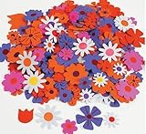 Foam Self-Adhesive Flower Shapes (500 pc)
