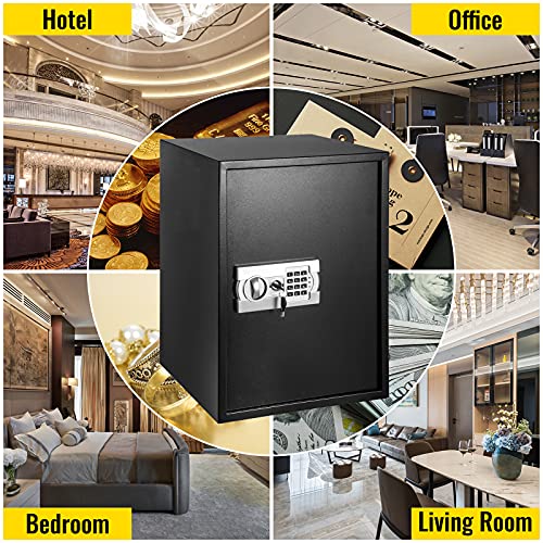 VEVOR Security Safe 2 Cubic Feet Electronic Safe Box with Electronic