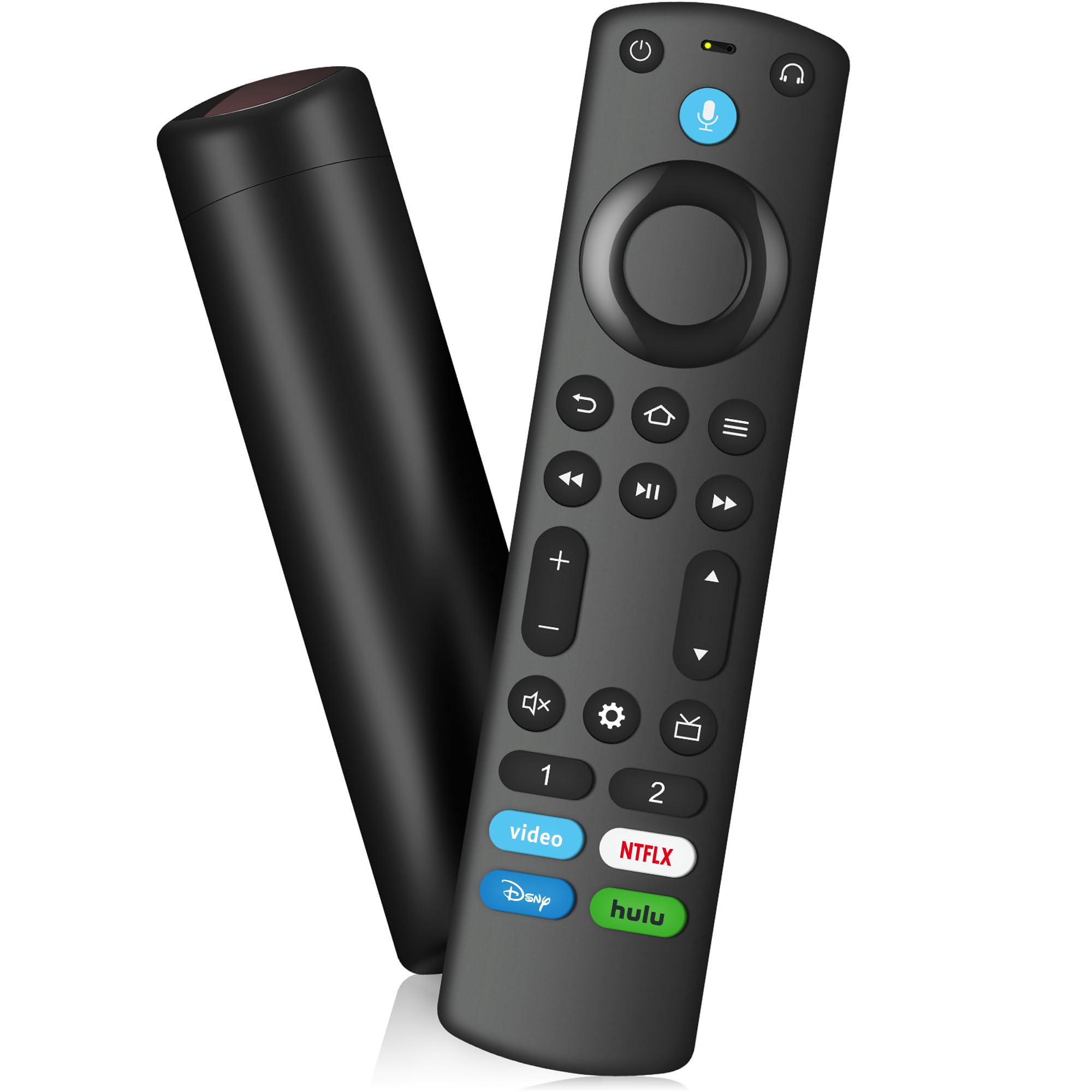 Photo 1 of Voice Remote Replacement Compatible with Fire Smart TV Cube/TVs Stick/TV Stick 4K/4K Max,Compatible with Insignia,4-Series Omni Smart TVs