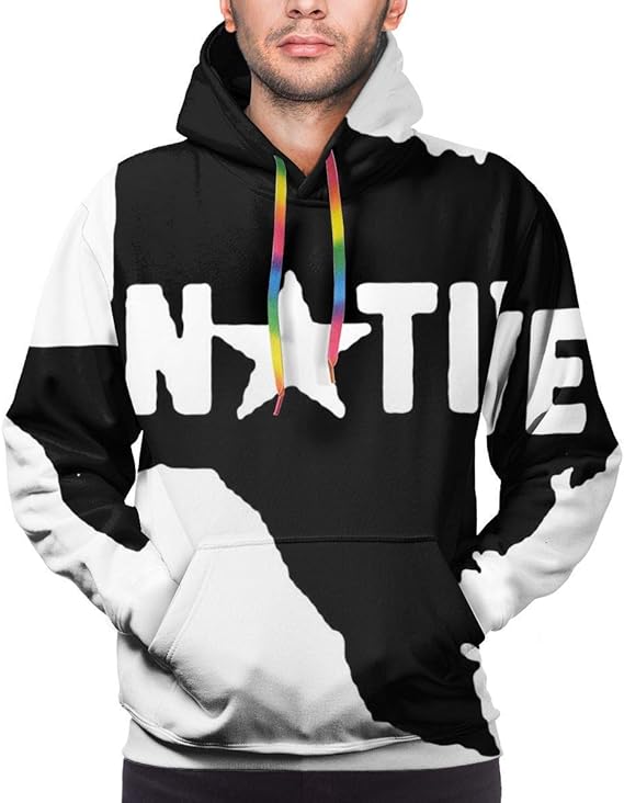 Amazon Co Jp テキサスネイティブファッションメンズアスレチックパーカーウィンタースポーツスウェットシャツプルオーバー 服 ファッション 小物