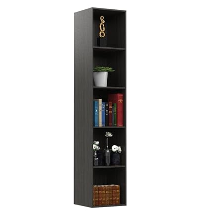 Forzza Regina Bookshelf Tallisa Oak,Dark Oak