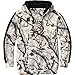 Legendary Whitetails Mens Snow Camo Outfitter Hoodie Big Game Snow Camo Large