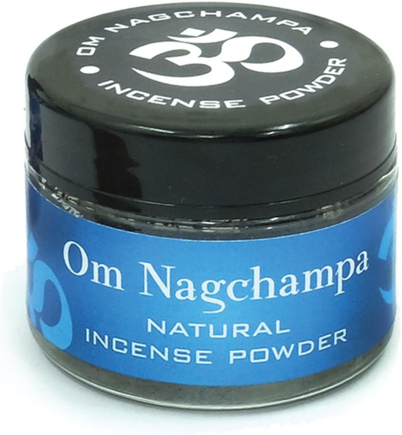 Om Nagchampa Natural Incense Powder Slow Burn 20g