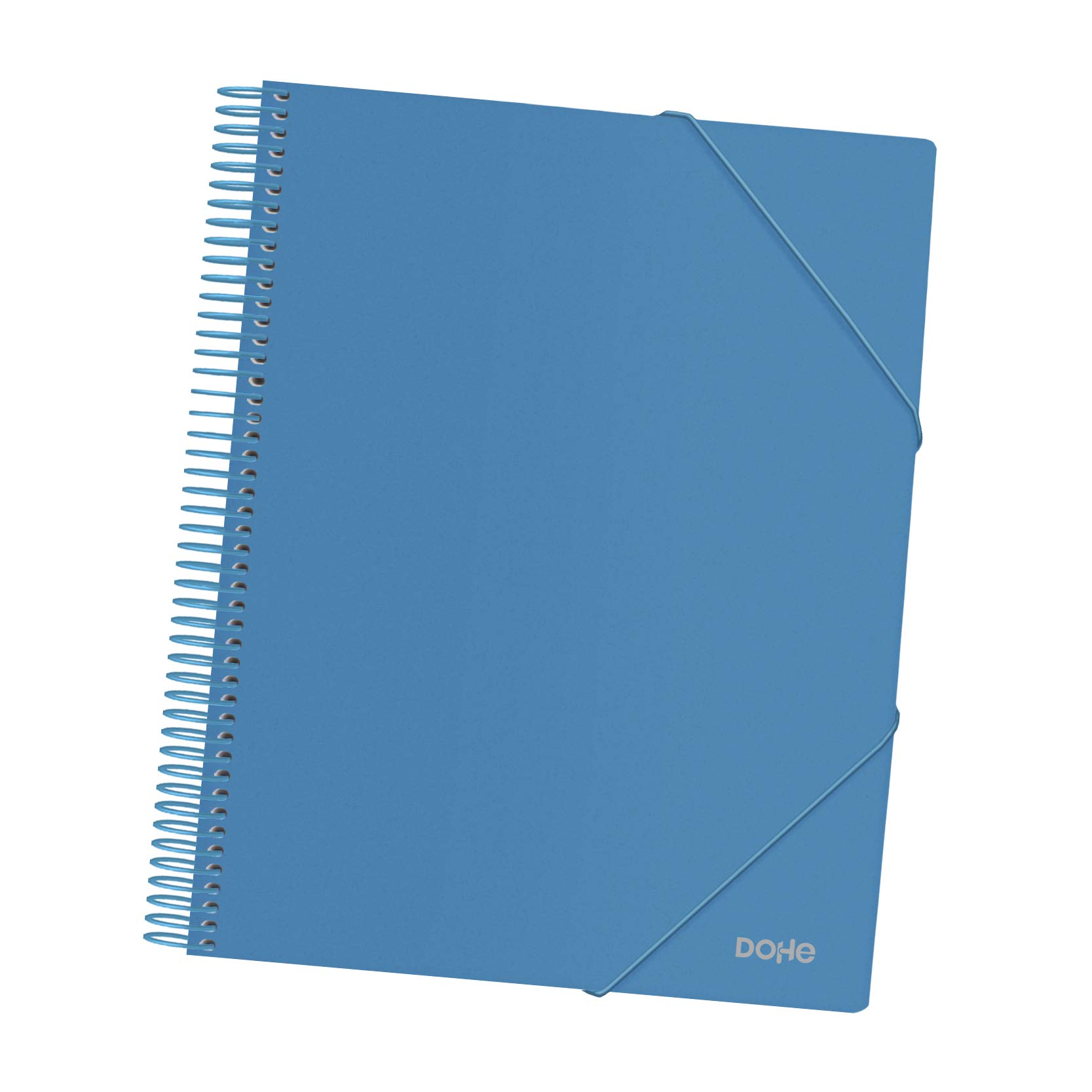 Spiral Binder - 30 Pockets of 80 Micron - Blue