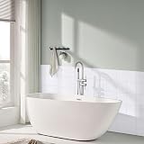 Hode White Tile Stickers 24 pcs 15x15cm Self Adhesive Waterproof Glossy view 5