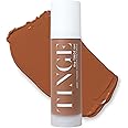 Tinge Tint Body Makeup, Lasts Up to 48 Hours, Medium Coverage Cream With Amino Acids, Hyaluronic Acid & Lysine, Semi Matte Finish, Water & Transfer Resistant, Fragrance Free, 3.38 Fl Oz - Deep Warm