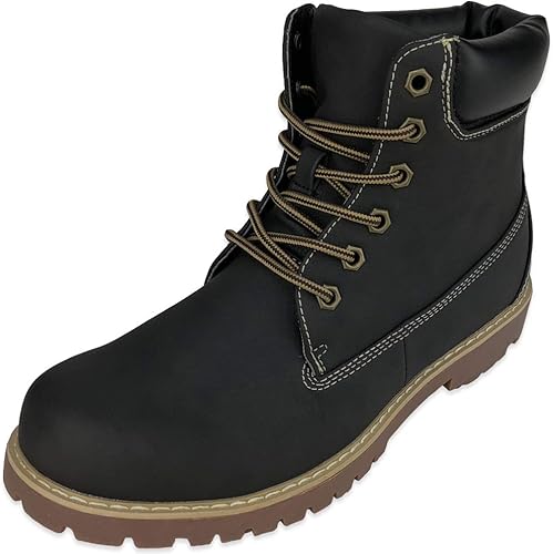 Amazon デクト ブーツ レインブーツ スノーブーツ レインシューズ ワークブーツ マウンテンブーツ 防水 防寒 防滑 おしゃれ 長靴 雨 雪 ブラック Dect デクト ブーツ