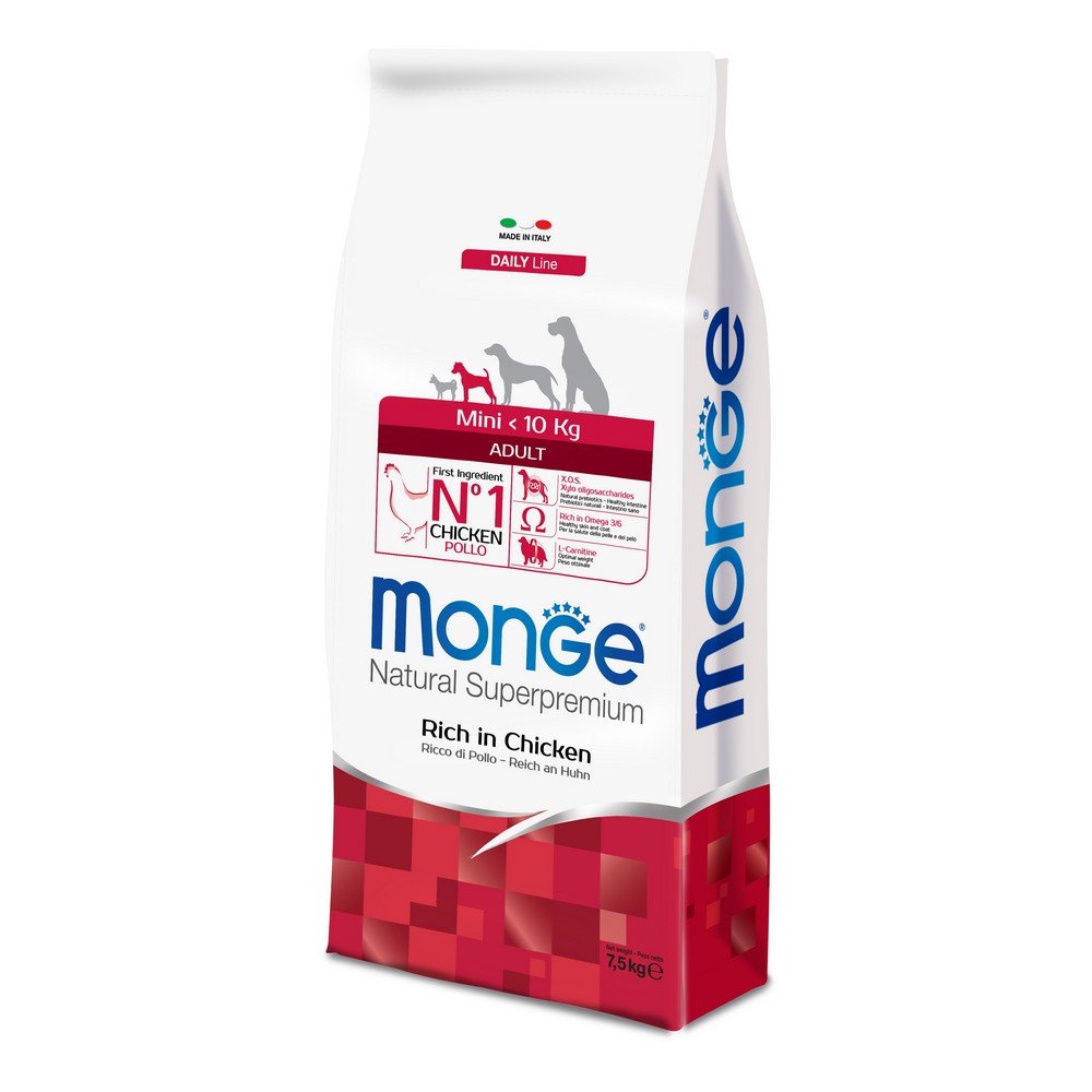 MONGE NATURAL SUPERPREMIUM Dog Mini Chicken Food Dry Dog Premium
