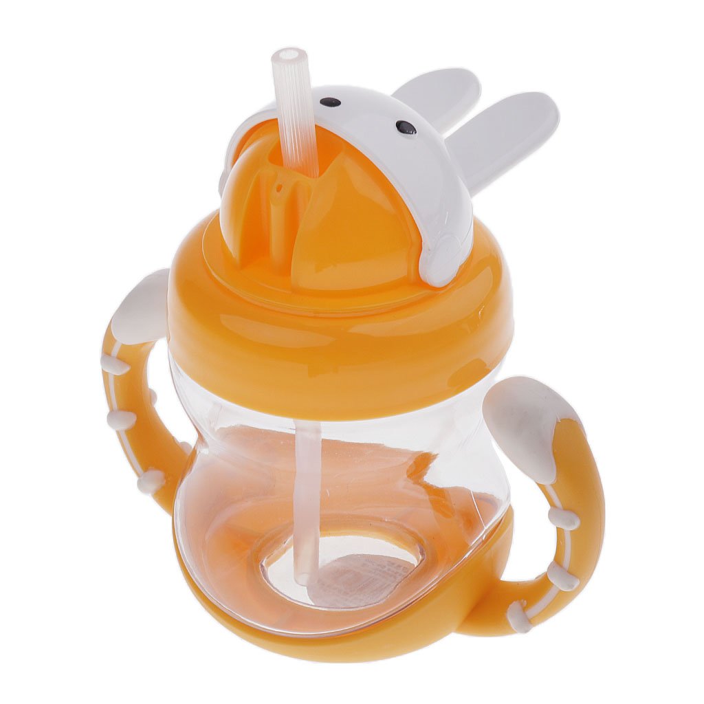 Style 1 Bleu Homyl Bebe Verre De Poignees Avec Paille Bebes Contre Etouffement Entrainer Boire Bebe Puericulture Le Repas De Bebe Dwteam In