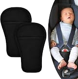 Aomig 2Pcs Baby Crotch Cover Car Seat Belt Pad Universal Fits Stroller view 1