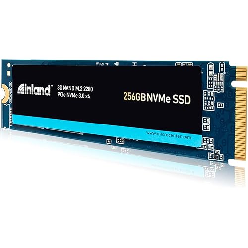 Inland Premium 256GB 3D NAND TLC M.2 2280 PCIe NVMe 3.0 x4 Internal Solid State Drive, Read/Write Speed up to 2900MB/s and 950MB/s, 360 TBW