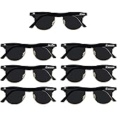 LADY&HOME Bachelor Party 7pcs Wedding Sunglasses for Groom, Best Man, Groomsmen Gifts Wedding Favor