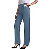 JEKAOYI Womens Dress Pants Stretchy Work Pants High Waisted Business Trousers Pull On Casual Slacks with Pockets