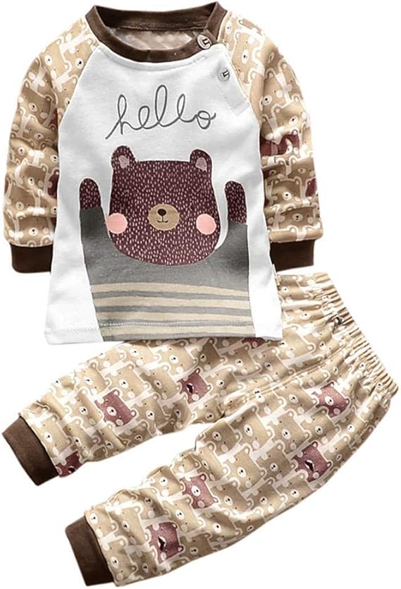 Amazon Co Jp 子供服 上下セット Cousannory 可愛い カートゥーン くま パターンプリント 2点セット 長袖 Tシャツ ロングパンツ 男の子 女の子 カジュアル 夏秋 お祝い ギフト 普段着 部屋着 お出かけ 服 ファッション小物 Amazon Co Jp 子供服 上下セット Cousannory 可愛い カートゥーン くま パターンプリント 2点セット 長袖 Tシャツ ロングパンツ 男の子 女の子 カジュアル 夏秋 お祝い ギフト 普段着 部屋着 お出かけ 服 ファッション小物