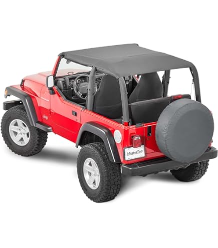 Amazon.com: Bestop 5123801 No-Drill Header Windshield