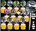 Party Over Here Mortal Kombat Video Game Double-sided Images Cupcake Picks Cake Topper -12