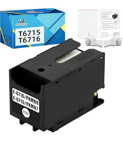 Amazon.com: PXMB8 T6716 Waste Ink Tank Maintenance Box for
