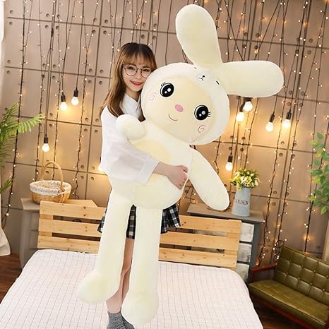 Amazon Co Jp うさぎ ぬいぐるみ 兎 ウサギ 可愛いうさぎ 記念日 お誕生日 ホワイト プレゼント彼女 ギフト 60cm フワフワうさぎ 縫いぐるみ クリスマス プレゼント お誕生日 ウサギ 大きい 125cm 大耳可愛いぬいぐるみ イースターの贈り物 ホーム キッチン