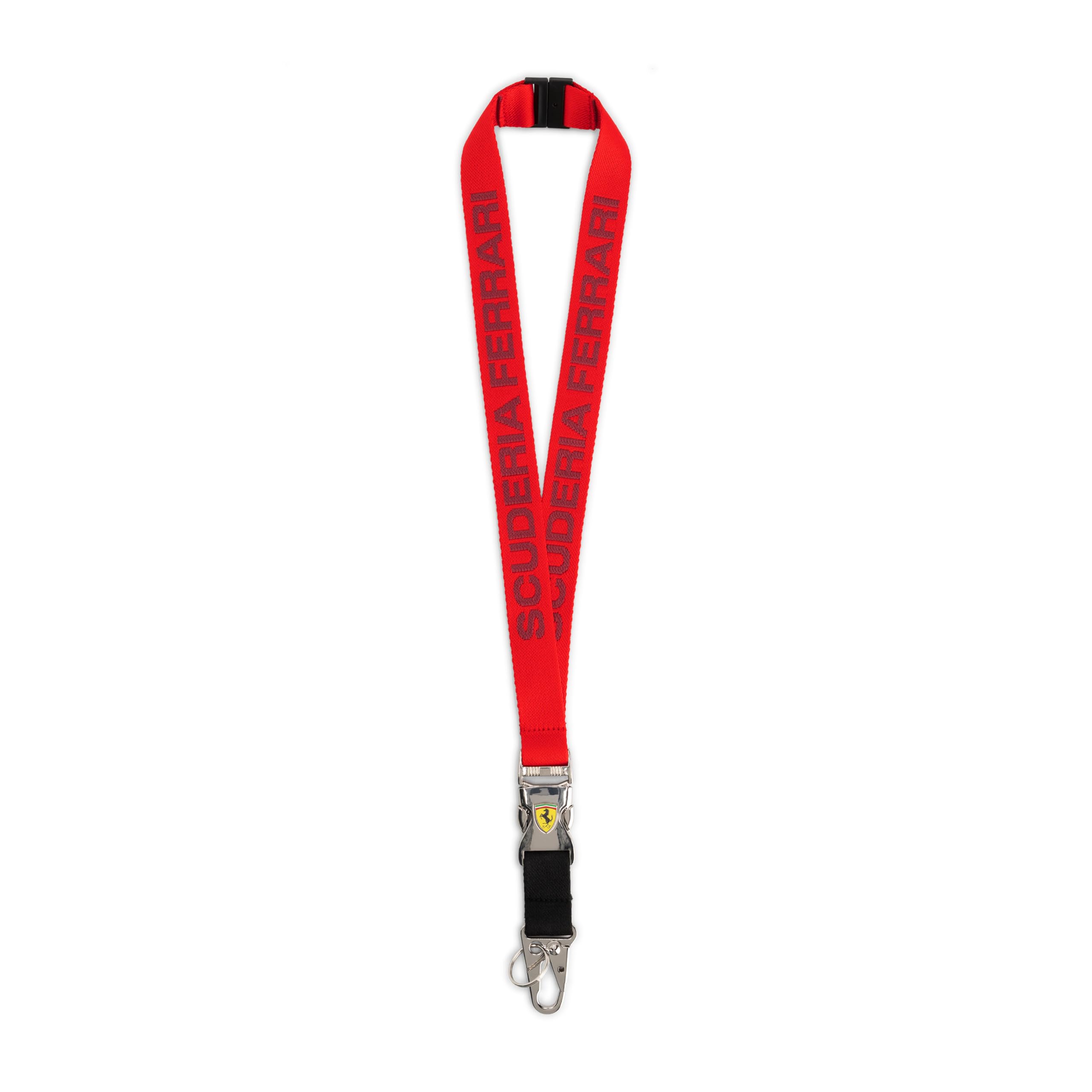 Scuderia Ferrari Logo Lanyard Red