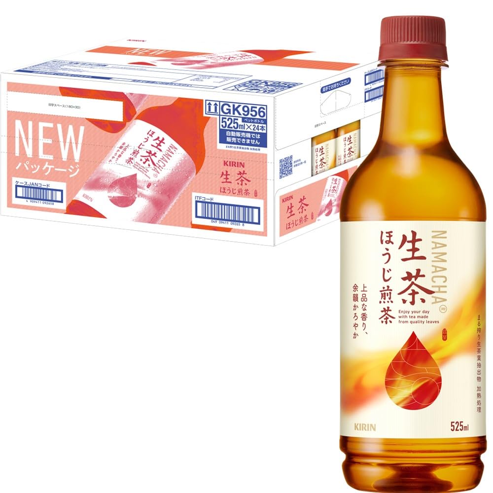 キリン 生茶 ほうじ煎茶 525ml 24本 お茶 ほうじ茶 ペットボトル商品画像