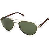 Fossil Men's Aviator Sunglasses