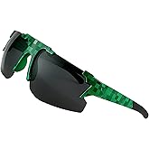 LEXKASO Kids Pixelated Gamer Sunglasses for Boys Girls Ages 3-10, Cool 8-Bit Style Polarized Sport Glasses, UV400 Protection, Flexible TR90 Frame for Video Game Fans & Party Favors