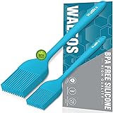 Walfos Silicone Basting Pastry Brush, Heat