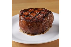 4 (8 oz.) Filet Steaks + Seasoning from the Texas Roadhouse Butcher Shop