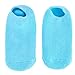 BelleSha Spa Moisturizing Gel Socks For Dry Feet And Ankles - Helps Repair Cracked Skin And Softens Feet (Sky Blue)