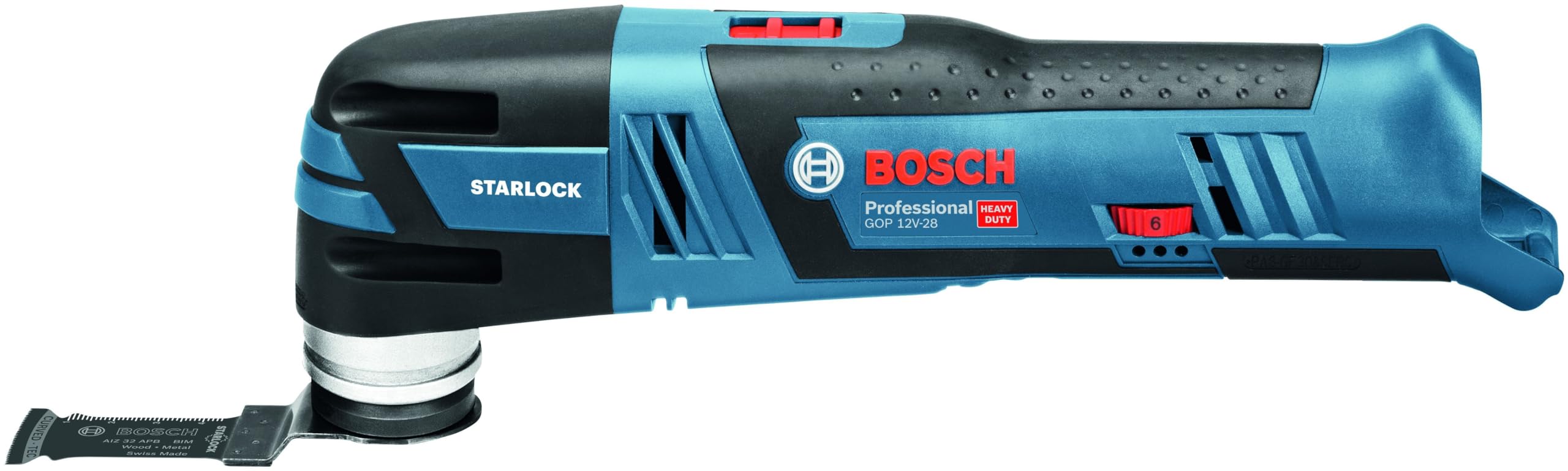 Bosch Professional 12V System Akku Multi-Cutter GOP 12V-28 (inkl. 1x Starlock BIM Tauchsägeblatt, ohne Akku/ Ladegerät) 2