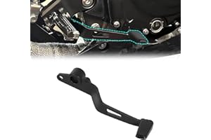 PIKPOP Rear Brake Lever for 2018-2025 Ninja 400, Ninja 500, Z400, Z500, Ninja e-1 ABS, Motorcycle Foot Pedal Accessories Replacement (Black)
