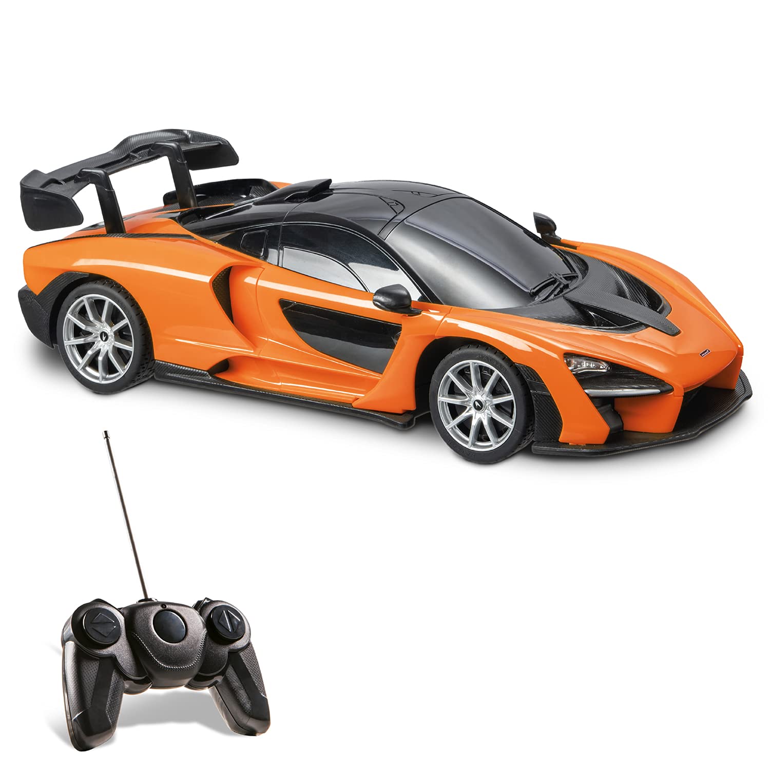 Mondo - RC 1:18 MC Laren Senna McLaren Radio-Controlled Vehicle, Assorted Colours, 63643