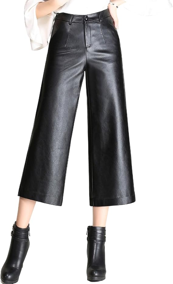 best faux leather pants on amazon customer
