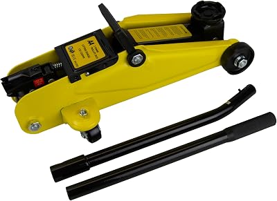 AA 2 Tonne Trolley Jack AA3282 Lifting Range 135mm-330mm Case