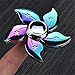 Fidget Spinner Rainbow Flower Bauhinia, Finger Gyro Floral Star, Metal Hand Spinning Toy EDC, ADD, ADHD, Anxiety, Focus, Stress Reducer and Time Killer, Great Gift, Perfect for Girl (Multi-Color)