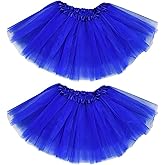 ASAHEL Tutus for Women Tulle Skirts 5 Layered Bubble Skirt Adult Tutu Halloween Costumes Classic Womens Kawaii Dress