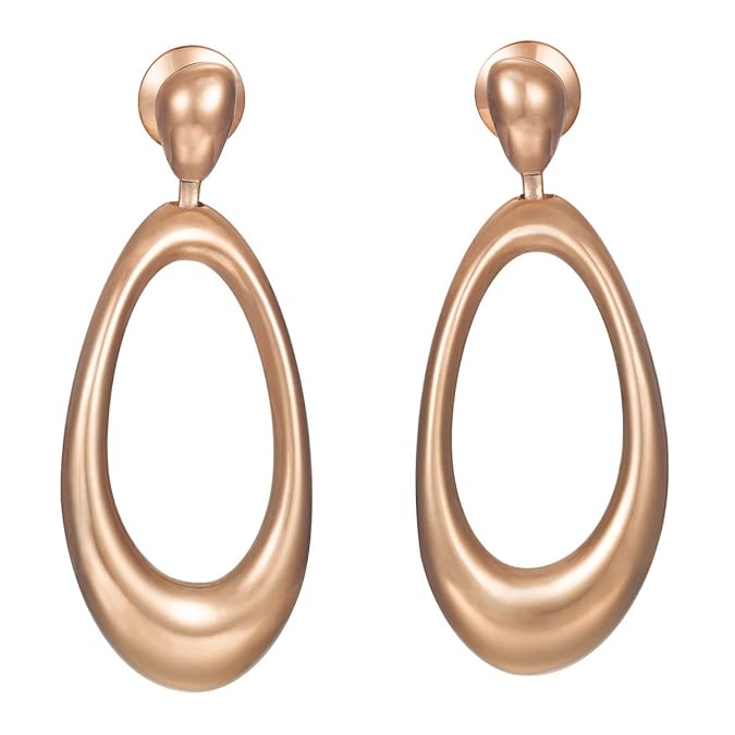 Joop! Damen-Ohrhänger JP-SILHOUETTE Edelstahl teilvergoldet - JPER10022B000