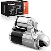 A-Premium Starter Motor, 12V 1.4KW 13 Teeth Clockwise | Compatible with Ford F150, Transit-150, Transit-250, Transit-350, Mustang, Expedition &amp; Lincoln Navigator, Replace# 410-48224