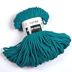 YarnArt Macrame Braided Soft Cord, 55% Cotton