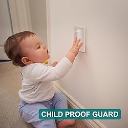 CLYMENE Light Switch Cover Guard, Child Proof Wall