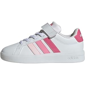 adidas Boys Grand Court 3.0 Children Sneakers Shoes Casual - White
