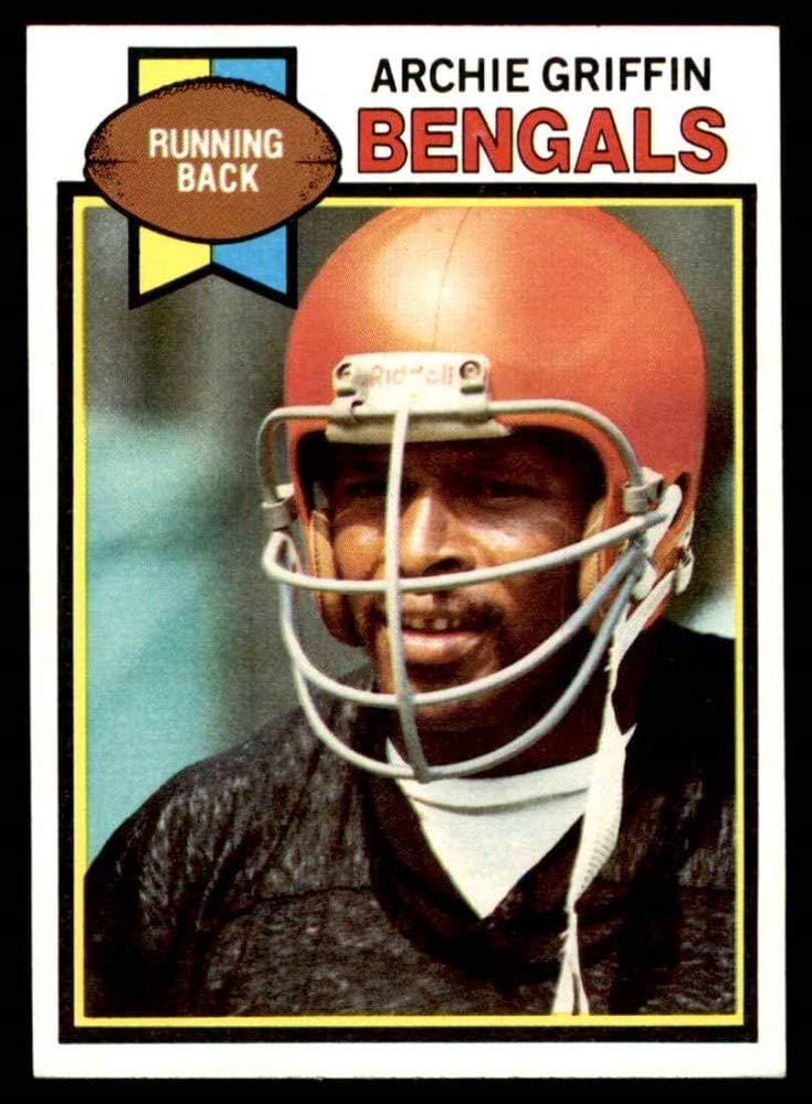 Amazon Com 1979 Topps 184 Archie Griffin Cincinnati Bengals Football Card Nm Bengals Ohio St Collectibles Fine Art