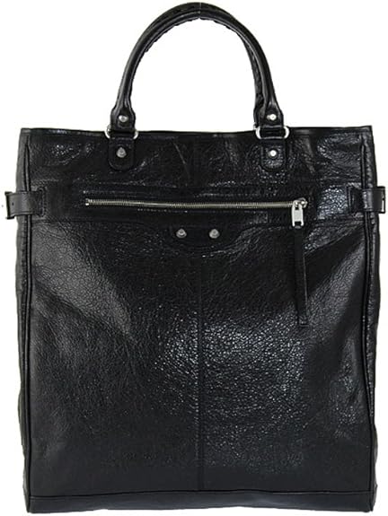 Amazon バレンシアガ Balenciaga メンズ トートバッグ ブラック Hexagon ヘキサゴン 3406 D94j4 1000 Noir 並行輸入品 Balenciaga バレンシアガ トートバッグ