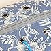 Luxja Small Yarn Storage Bag, Portable Knitting Bag for Yarn Skeins, Crochet Hooks, Knitting Needles (up to 8 Inches) and Other Small Accessories (Small, Flowers)