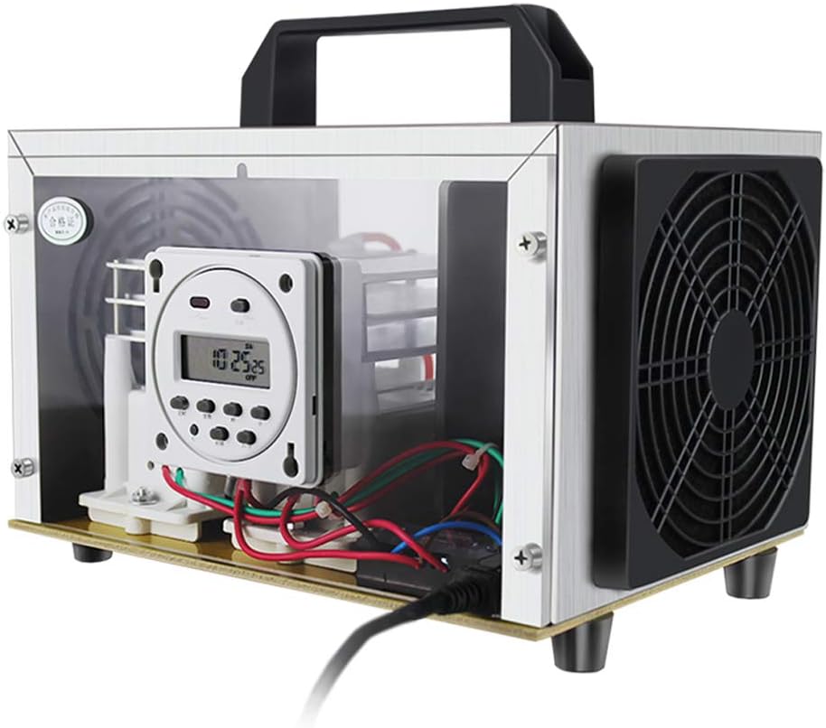 Hermsi Industrial Commercial Ozone Generator 35000mg/h Air Purifier for Breeding Plants, Food Workshops, Office, Prevent Outbreak
