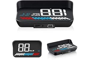 iKiKin M7 Dual Mode Windshield Projector Car HUD Display for Trucks and All Cars