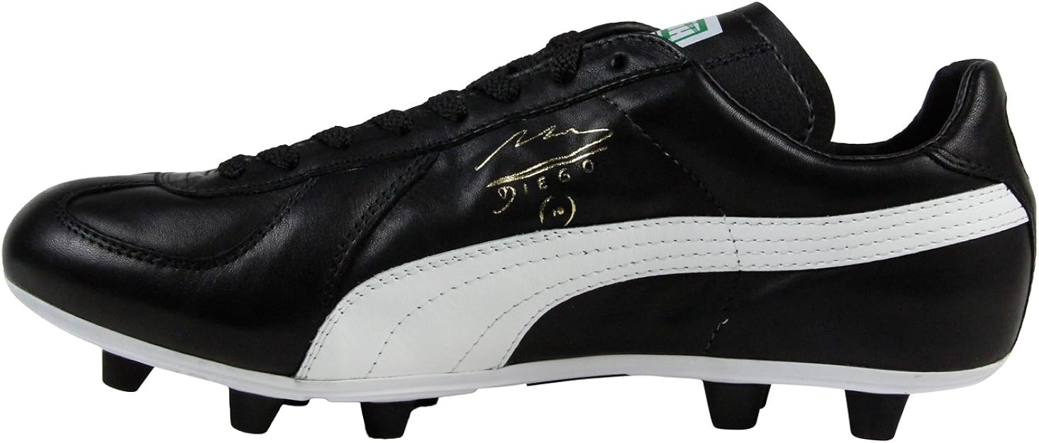 Amazon.com: Puma Maradona Super Terreno firme Cleats, negro: Shoes