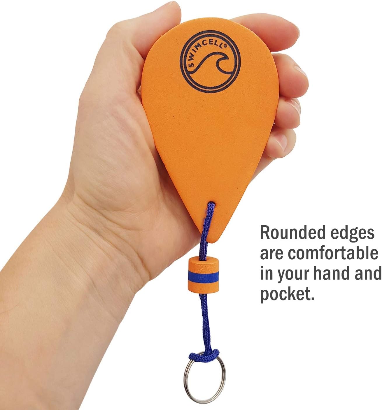 SwimCell Key Float Floating Keyring for Boat Keys. Floats 60gm - 3 X More Than A Marine Cork buoy! Nautical Keychain Sailing Gift - Image 3